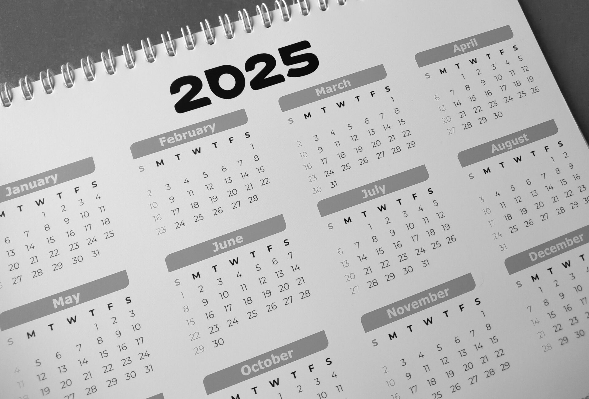 2025 Calendar