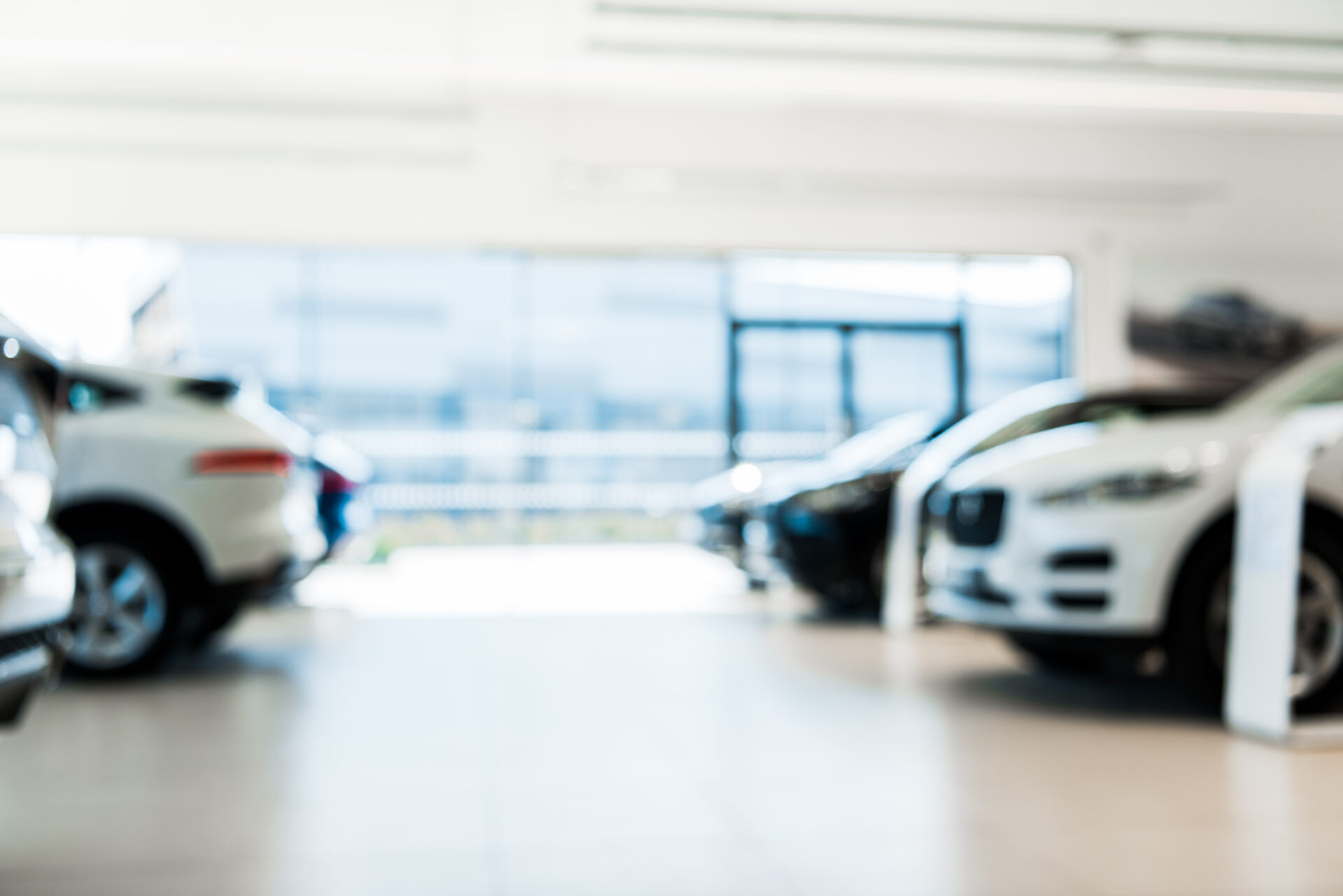 car showroom
