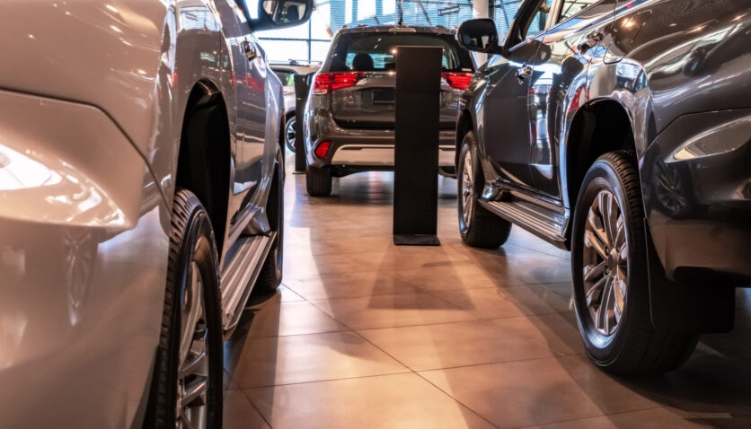 luxury car dealership