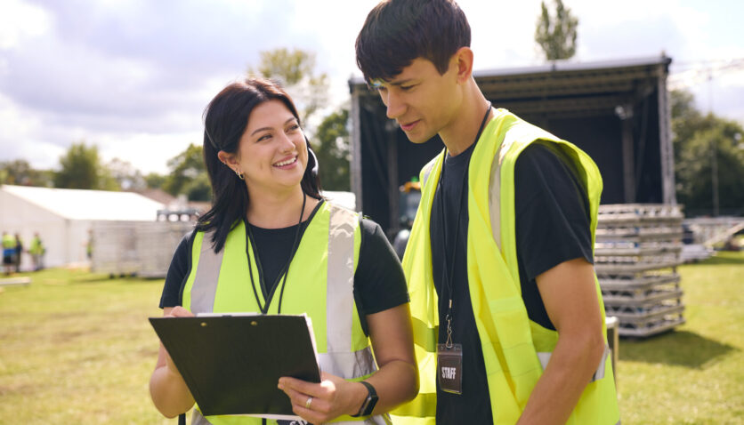 UK summer outdoor event